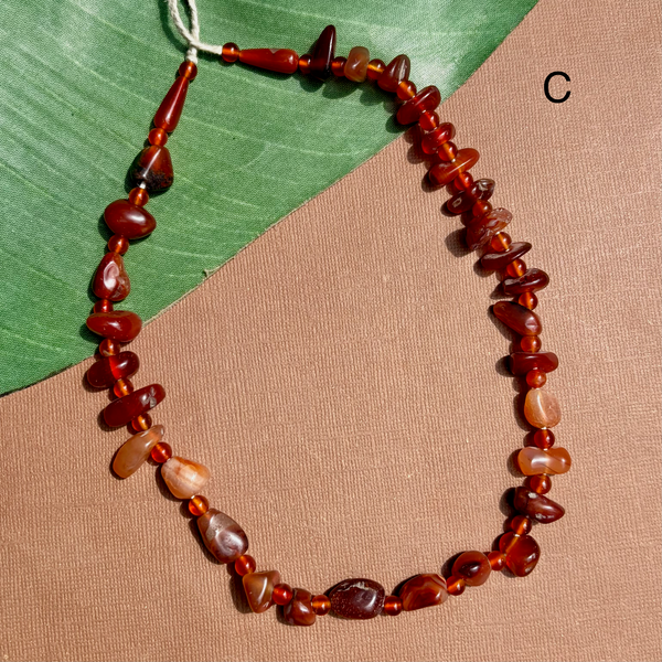 Old Carnelian Nugget Beads