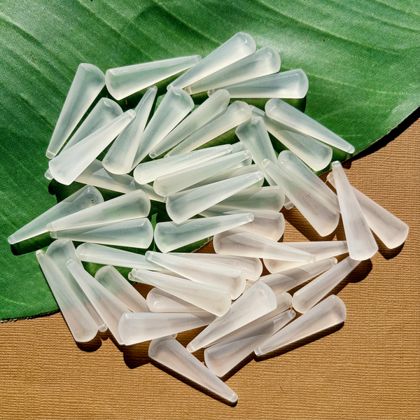 Crystal Matte Pendants - 50 Pieces