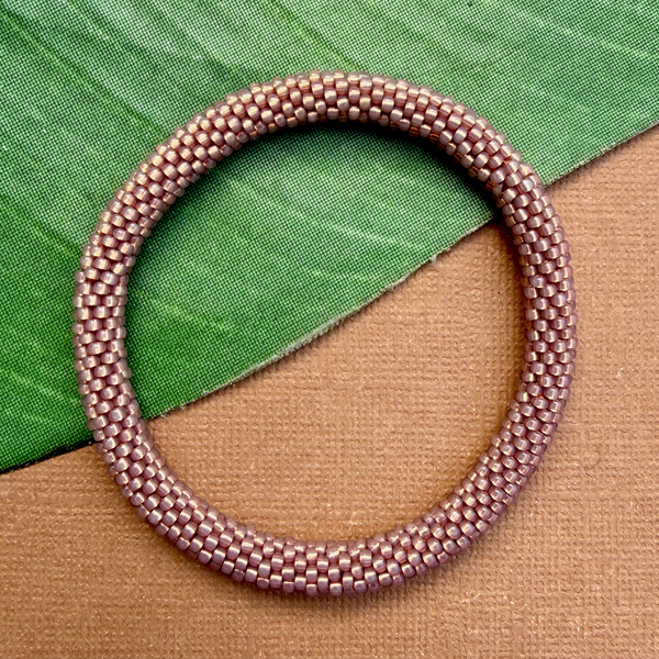 Pink Beaded Bangles #19