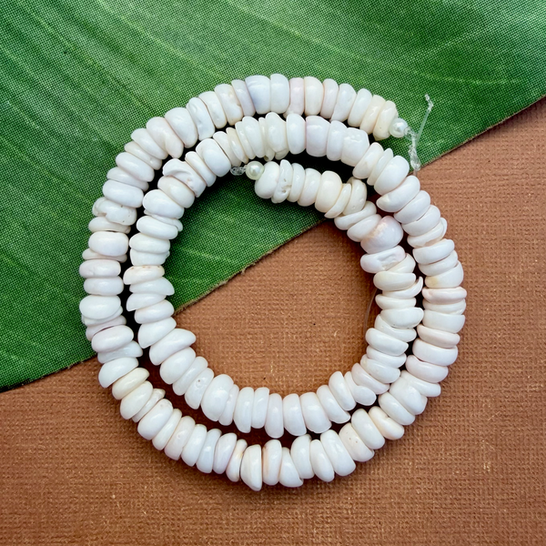 White Puka Shell - 1 Strand