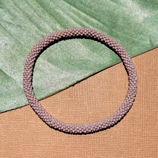 Purple Beaded Bangles #4