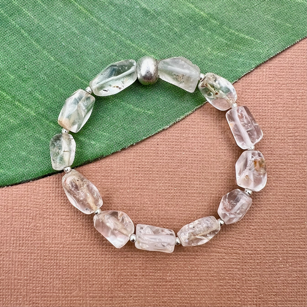 Quartz Crystal Stretch Bracelets