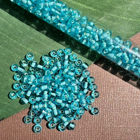 Teal Size 6 Seed Beads - 30 Grams