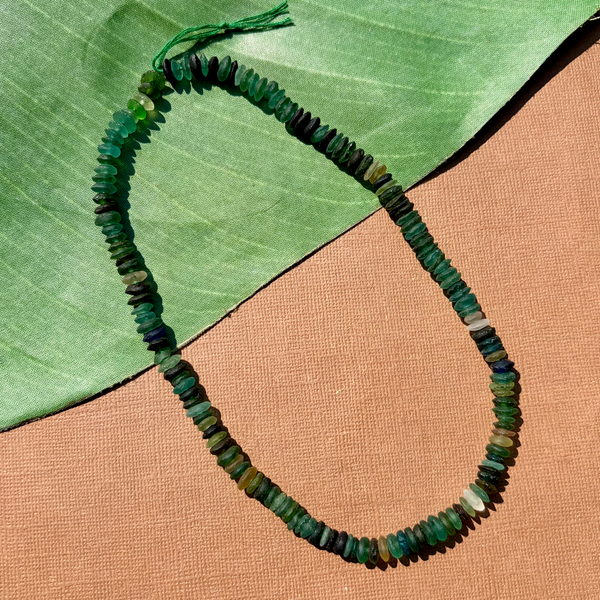 Roman Glass Saucer 5mm - 7mm Bead Strands