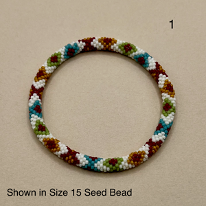 South by Southwest Beaded Bangles