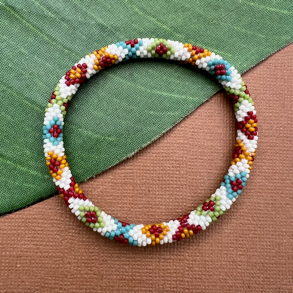 South by Southwest Beaded Bangles #1