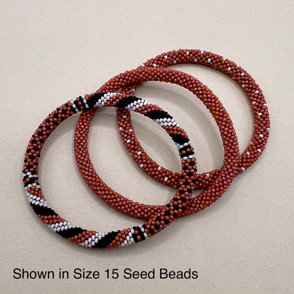 South by Southwest Beaded Bangles
