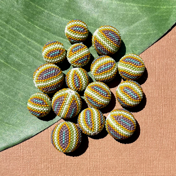 Spring (Size 15) Beaded Beads