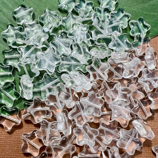 Crystal Star Beads - 50 Pieces
