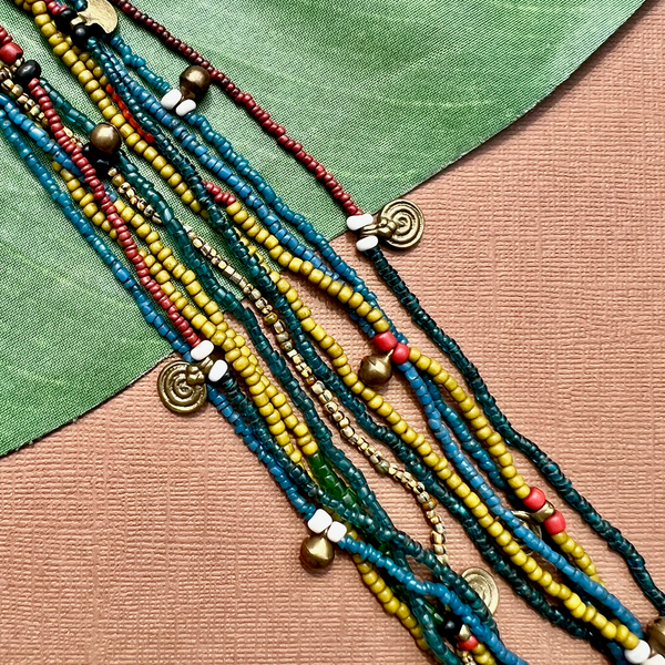 Short Akha Necklaces - Traditional