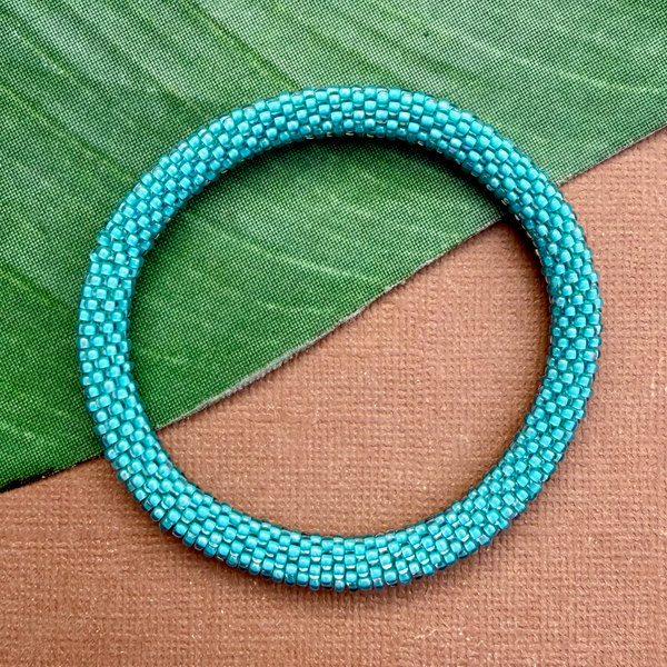 Turquoise Beaded Bangles #10