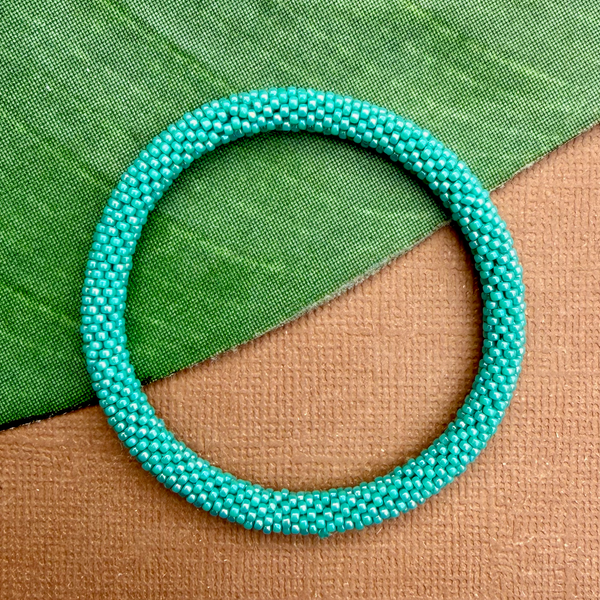 Turquoise Beaded Bangles #13