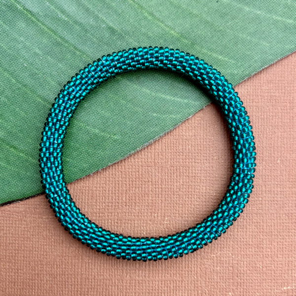 Turquoise Beaded Bangles #14