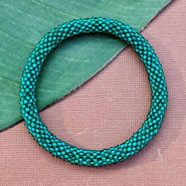 Turquoise Beaded Bangles #22