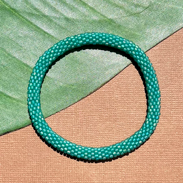 Turquoise Beaded Bangles #2