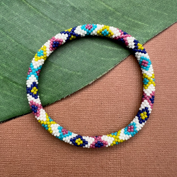 Turquoise Beaded Bangles #3
