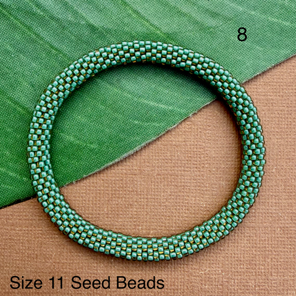 Turquoise Beaded Bangles