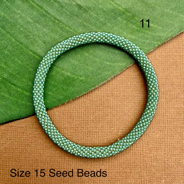 Turquoise Beaded Bangles