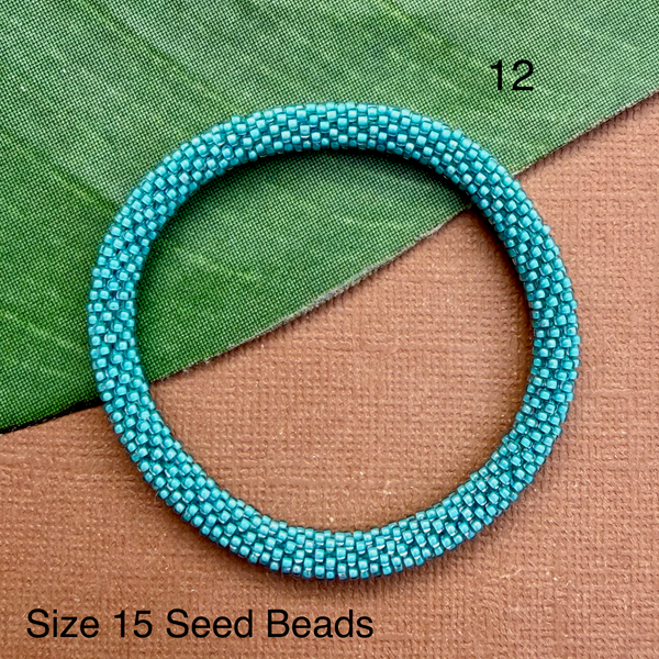 Turquoise Beaded Bangles