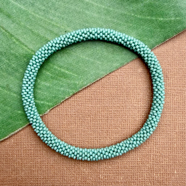 Turquoise Beaded Bangles #28