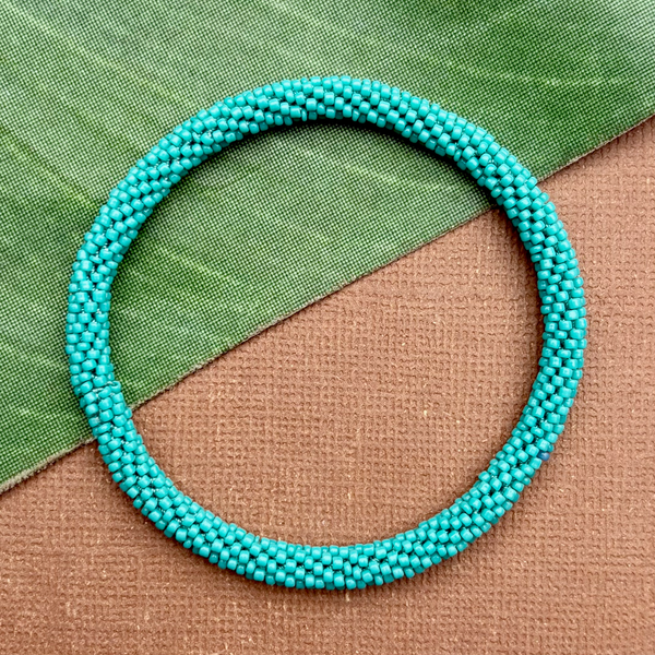 Turquoise Beaded Bangles #31