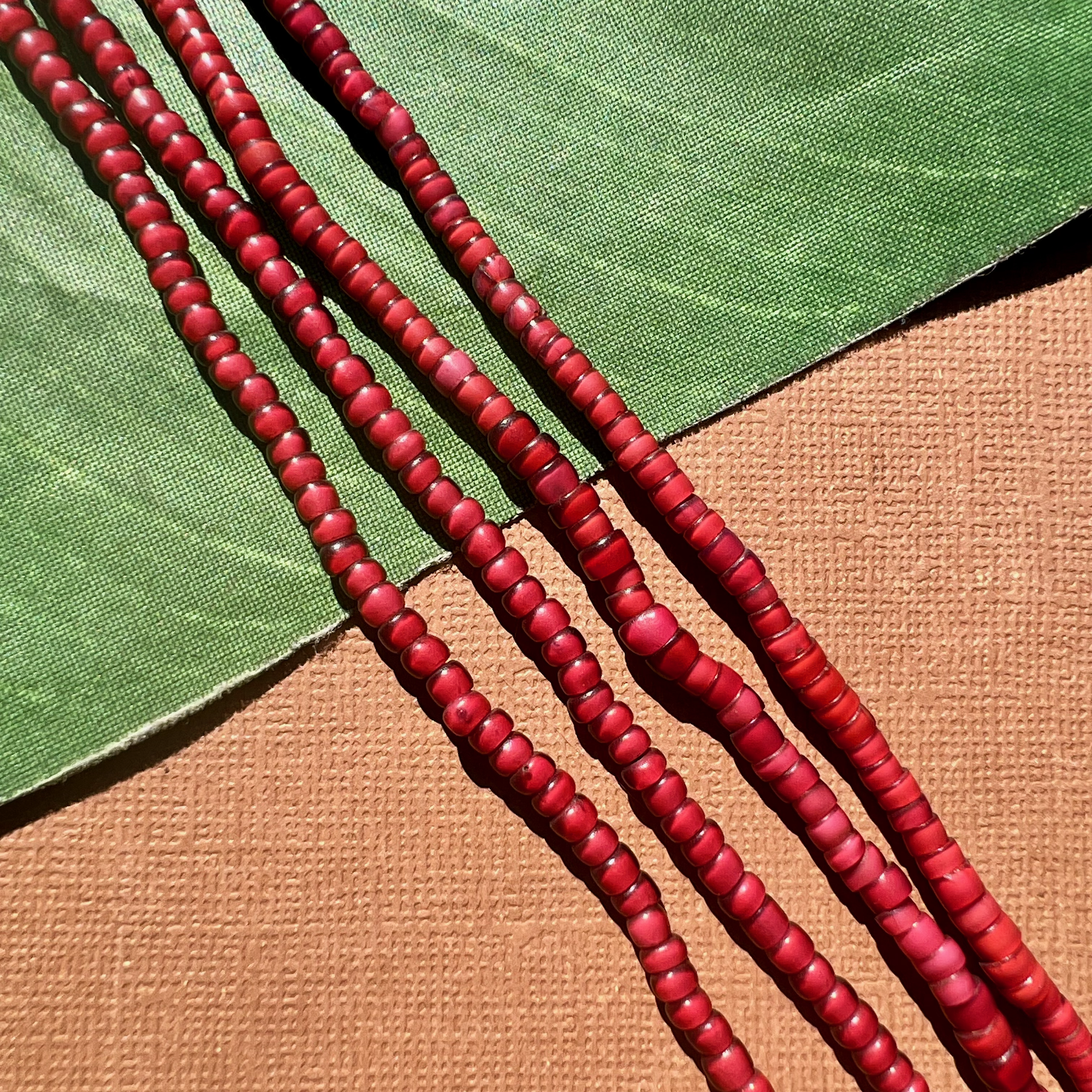 White Heart Beads – Bead Goes On