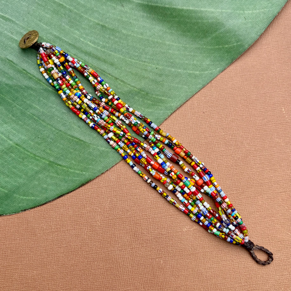 Christmas Bead Bracelet