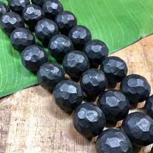 22mm black wood rounds