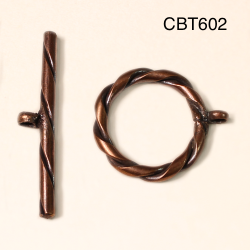 Large Hill Tribe Copper Toggle