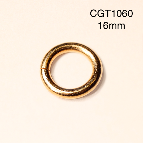 Hill Tribe Gold Plated Copper Jump Rings 14mm, 16mm, 18mm