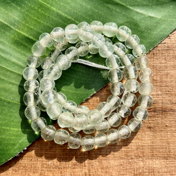 Translucent Crystal Glass Beads - 24" Strands