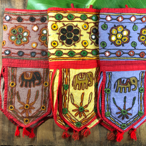 Rajasthan Indian Fabric Banners