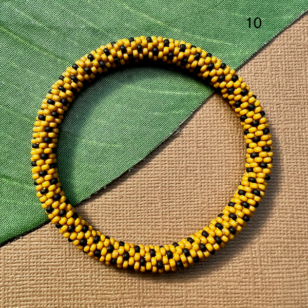 Out of Africa Beaded Bangles