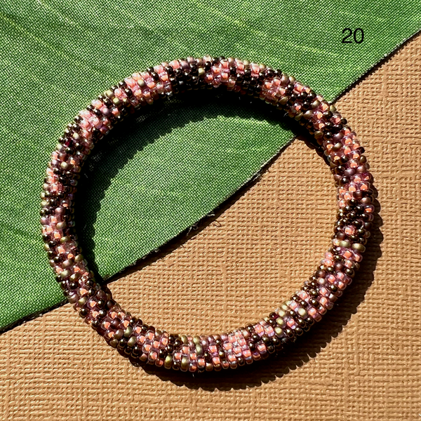 Mousse Beaded Bangles