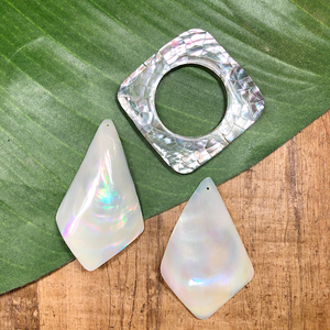 Mother of Pearl Pendants - 3 Piece Lot