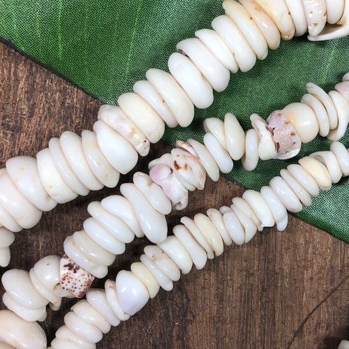 Ophelia Shell Bead Necklace – OMNIA