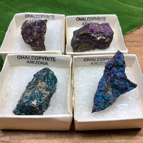Chalcopyrite Rocks - 4 Pieces