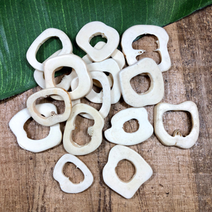 Organic Bone Slices - 9 Pieces