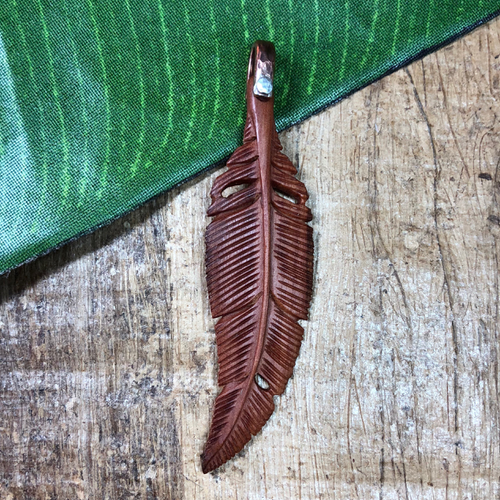 wood feather