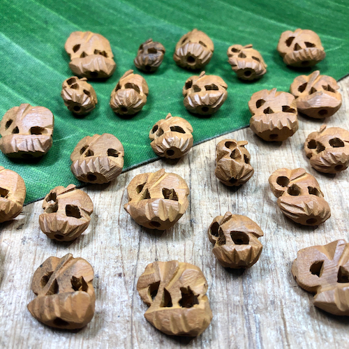 Brown Wood Elephants - 15 Pieces