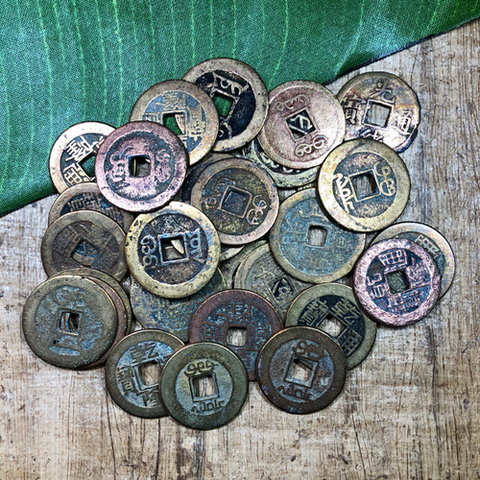 Antique Fortune Money - 75 Pieces