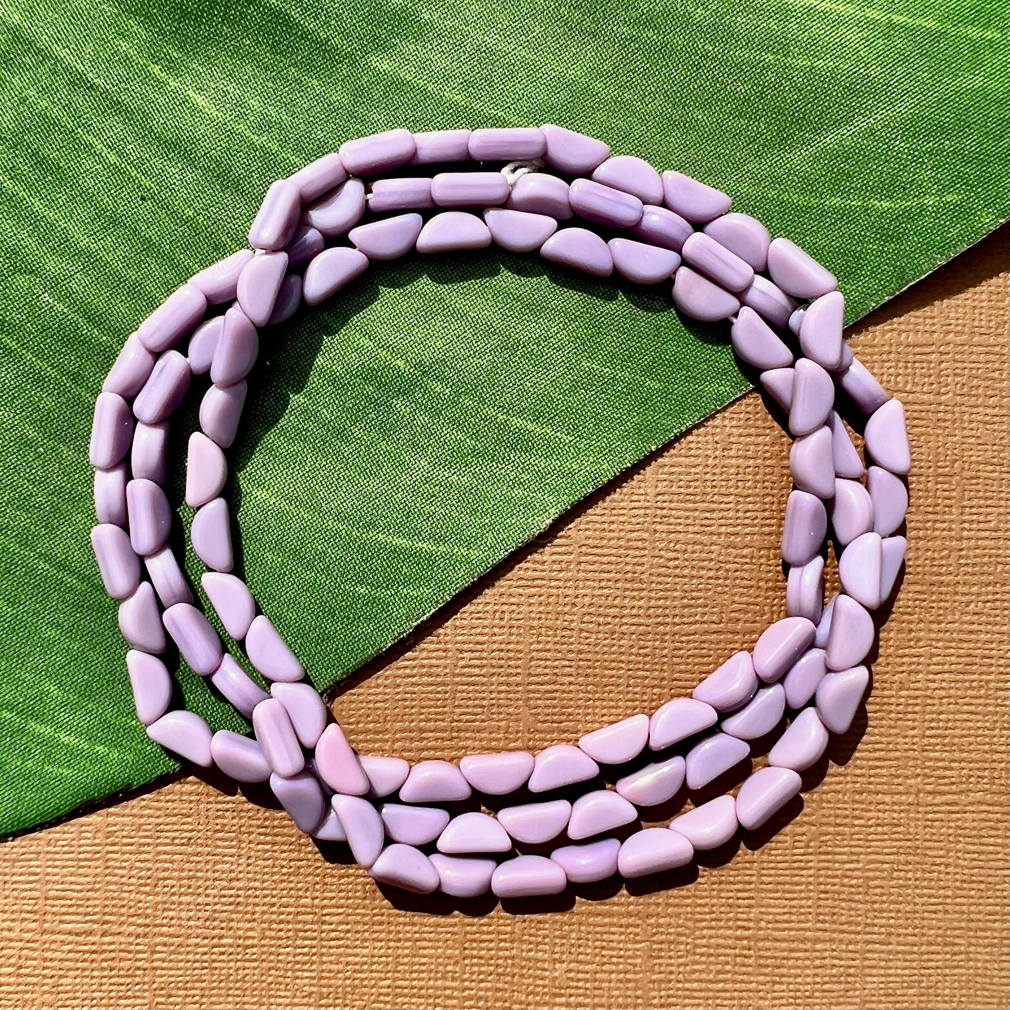 Light lavender hoops I've had some free time to use some new beads which  has been great I've got so many fun & pretty beads I'm really…