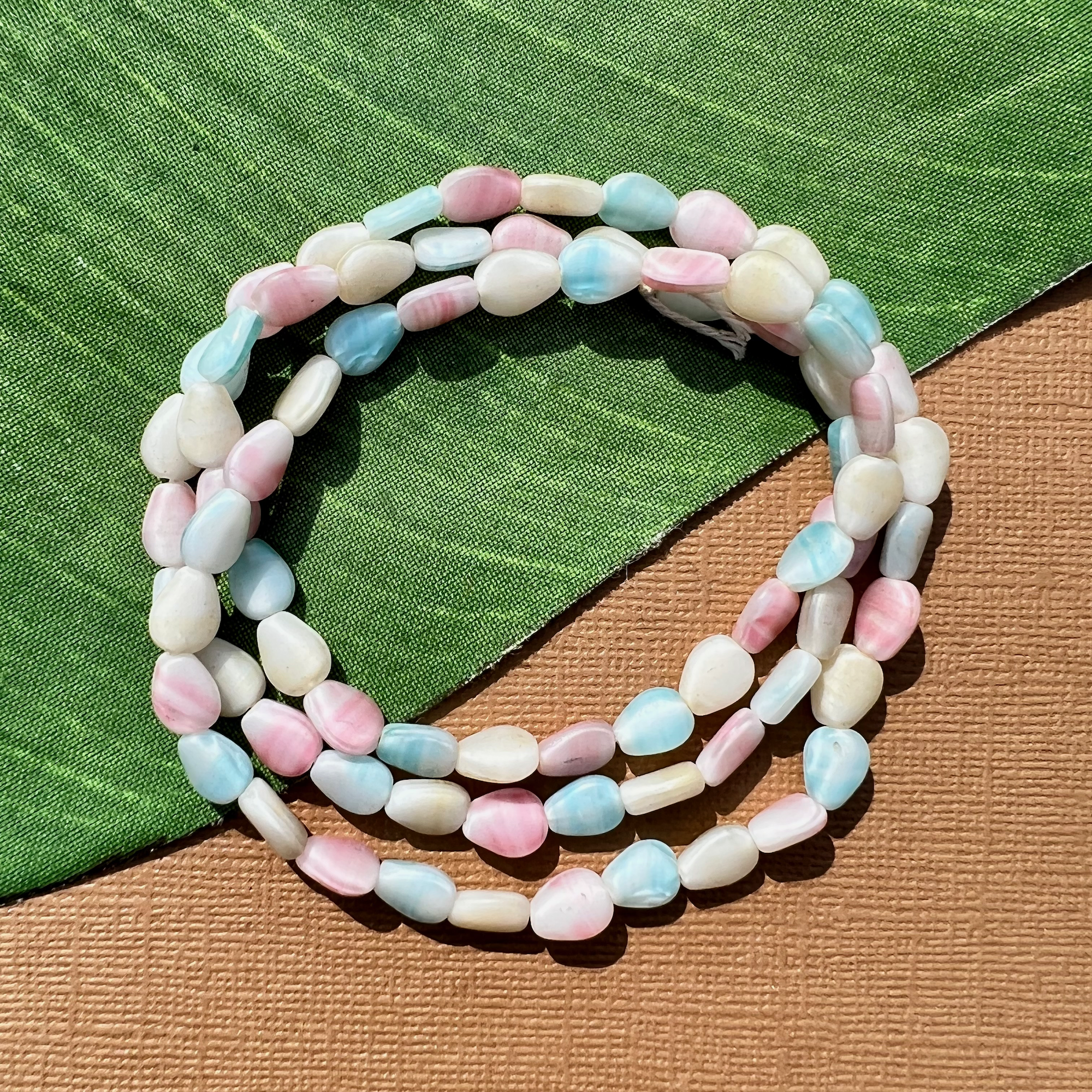 Pastel Drop Beads - 75 Pieces