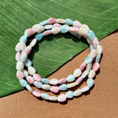 Pastel Drop Beads - 75 Pieces