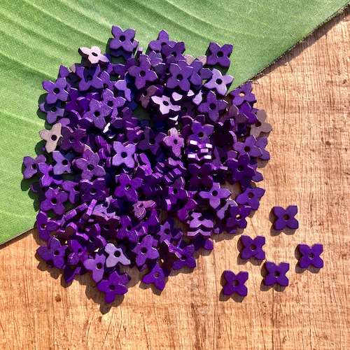 Purple Square Flowers - 200 Pieces