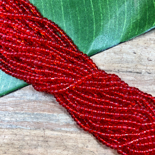 seed bead - Czech red size 6